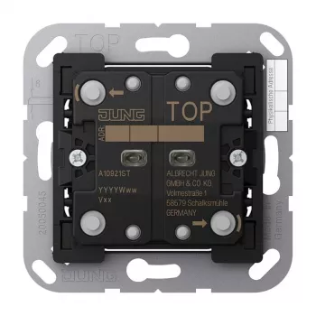 Jung A10921ST KNX-drukknop Universal 2-voudig