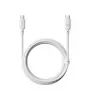 USB Type-C-kabel Baseus Silky Series 100W 2 m wit