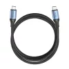 Vention USB 2.0 5A 240W 1,5m zwart USB-C-naar-C-kabel