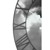 NeXtime klok 3037 Clouds, Ø39 cm, wand, zwart