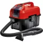 Nat-droogzuiger Einhell TE-VC 18/10 Li-Solo 10 L zwart rood