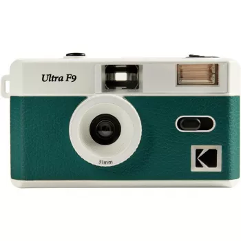 Compacte filmcamera Kodak F9 135 mm groen wit ISO 200-400
