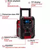 Draagbare radio EINHELL TE-CR 18 Li DAB+ FM Bluetooth USB, accu-aangedreven (TE-CR 18 Li compatibel)