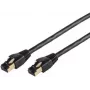Netwerkkabel ShiverPeaks BS08-41085 zwart 15 m Cat8.1 F/FTP