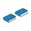 DeLOCK glasvezelkoppeling HD LC hexaplex bus naar LC hexaplex bus blauw