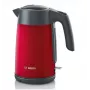 Elektrische waterkoker Bosch TWK7L464 – 1,7 L inhoud, 2400 W, rood, kunststof behuizing