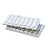 Munttasje WEDO 160.500937 lichtgrijs — klein ritszakje voor munten en kleinigheden