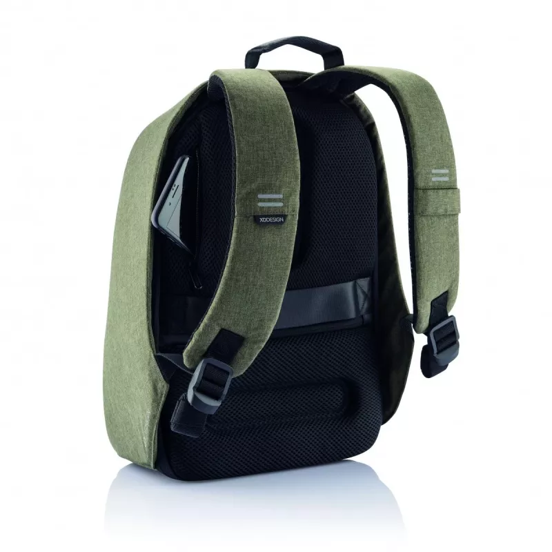 XD-Design Bobby Hero Small rugzak casual rugzak groen PU-leer
