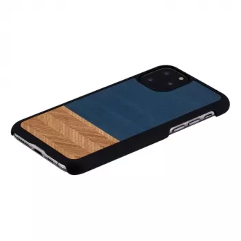 Smartphonehoesje man and wood voor iPhone 11 Pro – denim-zwart