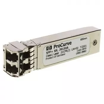 Netwerk-transceivermodule HP Enterprise 10-GbE SFP SR 850 nm voor korteafstandsglasvezel
