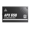 Montech APX650 voeding 650 W 20+4 pin ATX ATX zwart