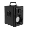 Draagbare luidspreker MEDIA-TECH MT3179, 20 W (RMS 15 W), Bluetooth 5.1, FM, MicroSD, USB, AUX, Li-Ion, 6 uur, houten behuizing