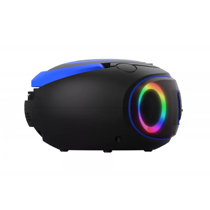 Denver TDB-212BU DAB+ boombox met cd-speler, DAB+/FM, Bluetooth, USB, AUX, blauw
