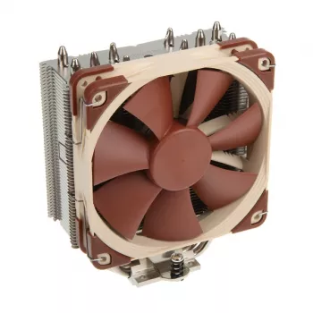 CPU-koeler Noctua NH-U12S, 120-mm-ventilator, 1500 tpm, 93,4 m³/h luchtstroom, 22,4 dB, roestvrij staal, 158×125×71 mm
