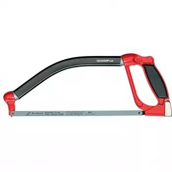 Rode multifunctionele zaag, bladlengte 300 mm, beugelzaag rood/zwart