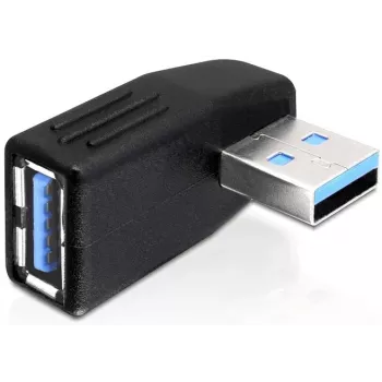 USB 3.0 M/F-adapter Delock 65342 zwart