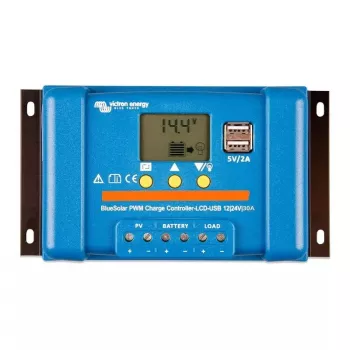 Solar laadregelaar Victron Energy BlueSolar PWM-LCD&USB 12/24V 30A