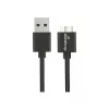 USB-A naar Micro-B USB 3.0 laad- en synchronisatiekabel MediaRange MRCS239 — 50 cm, 5 Gbit/s, 5 W, zwart