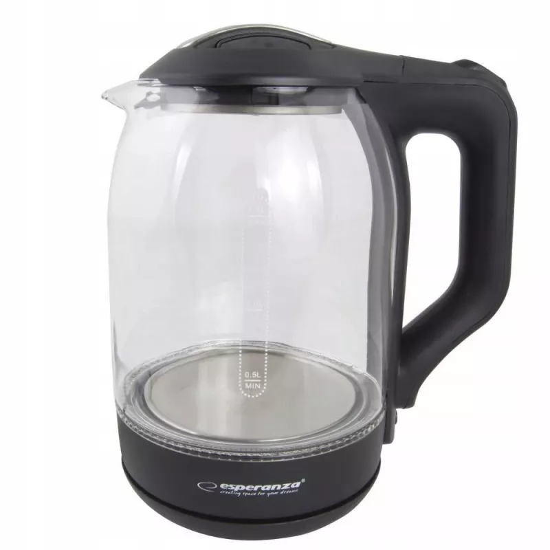 Esperanza EKK025K waterkoker 1,7 L zwart, veelkleurig 1500 W