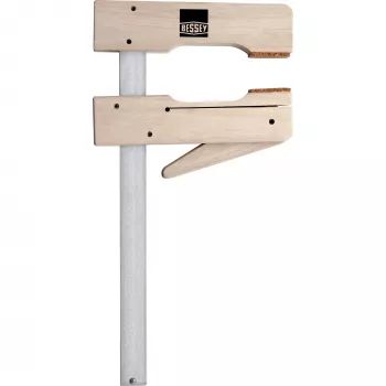 F-lijmklem Bessey HKL20 20 cm aluminium hout