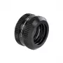 Barrow Hardtube Fitting 16 mm G1/4 inch – rechte zwarte compressieaansluiting voor 16-mm-hardtubes