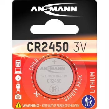 Ansmann CR2450 3 V lithium knoopcel (5020112)