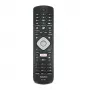 SAVIO afstandsbediening RC-10 voor Philips tv, IR draadloos, zwart, drukknoppen