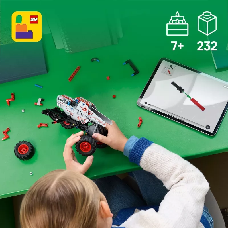 LEGO TECHNIC 42200 Monster Jam™ ThunderROARus™ met terugtrekmotor