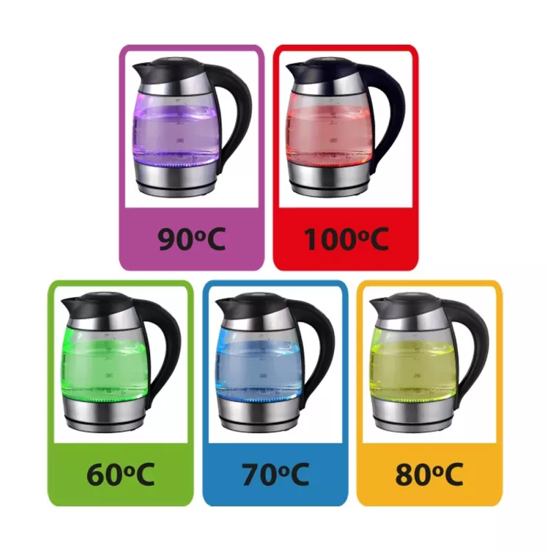 Esperanza EKK026 waterkoker 1,7 L 2200 W zwart, transparant