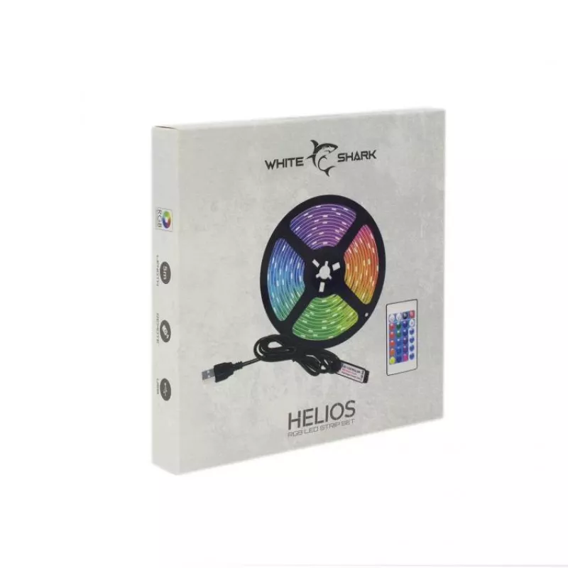 White Shark Helios LED-05 RGB-ledstrip met afstandsbediening