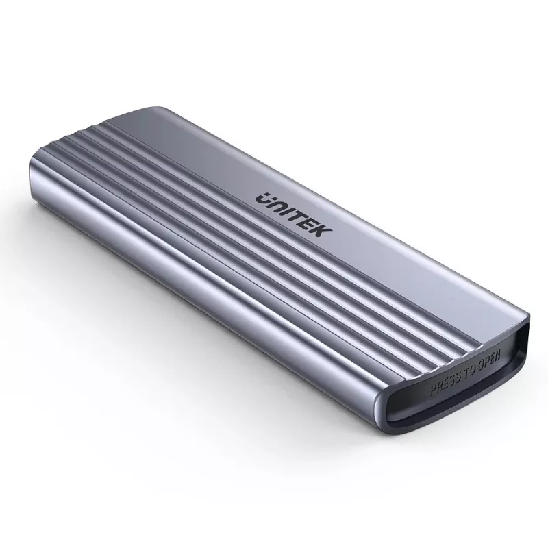 M.2-drivebehuizing - Unitek S1241B01 1x M.2 NVMe USB-C 10Gbps