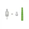 Glasvezelconnector FC/APC Qoltec 54443 singlemode groen zilver geel