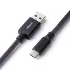 Kabel USB A naar USB C 1,5m grijs Cablemod CM-CKCA-KC-KC150KC-R