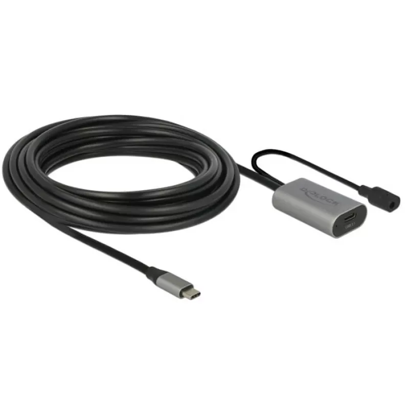 Delock USB-C Actieve verlengkabel, 5 m, USB 5 Gbps (USB-20225 / 85392)