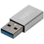 LogiLink AU0056 USB 3.2 Gen 1 adapter USB Type-C bus zilver