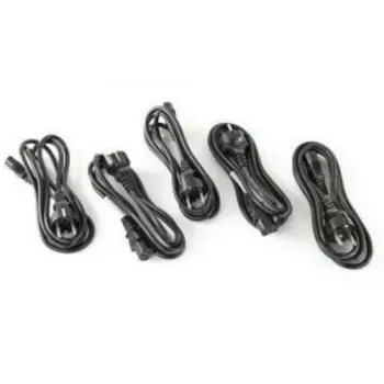 Zebra 105950-015 stroomkabel zwart netstekker type F IEC C13