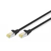 Digitus CAT 6A S/FTP RJ-45 patchkabel 7 m, zwart