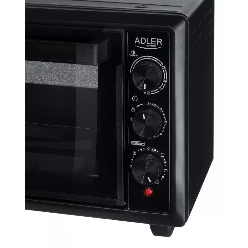 Elektrische oven Adler AD 6023 26L 1500W zwart