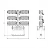 Synergy 21 LED object-/stadionschijnwerper 720W IP66 cw