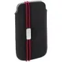 Hoesje HTC PO S800 telefoonhoesje zwart rood