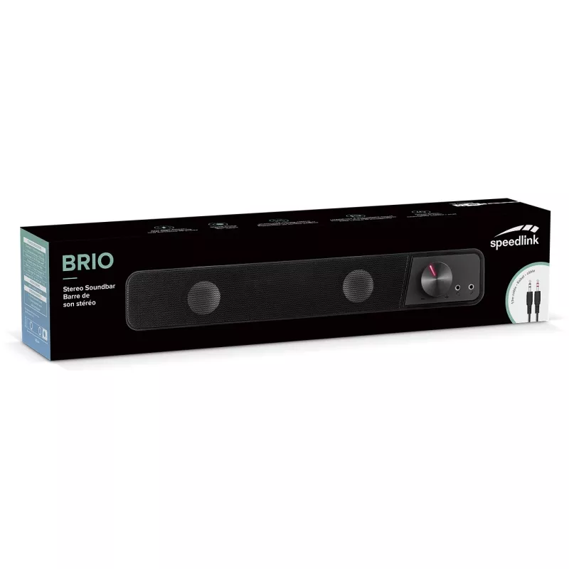 Luidspreker SPEEDLINK BRIO zwart 6 W