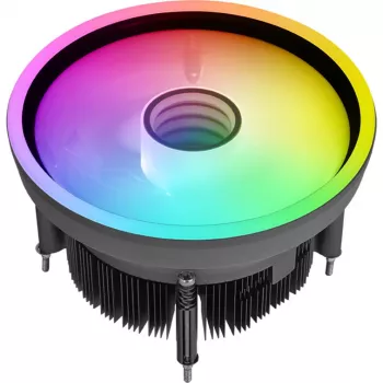 Luchtkoeler THERMALTAKE UX150-L ARGB Sync, 130-mm-ventilator, TDP 130 W, ondersteunt LGA 1700/1200/115x, zwart