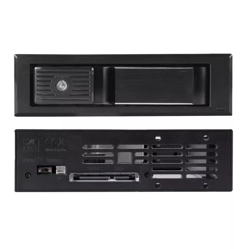 SilverStone FS301 - 13,3 cm (5.25 inch) - opslagdrivebehuizing - 3.5 inch - SATA - Serial Attached SCSI (SAS) - SAS - SATA - 3.5
