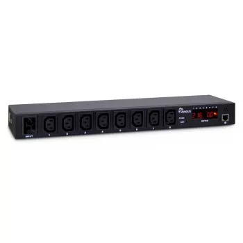 Inter-Tech SW-0816 Power Distribution Unit (PDU) 8 AC-stopcontacten zwart