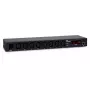 Inter-Tech SW-0816 Power Distribution Unit (PDU) 8 AC-stopcontacten zwart