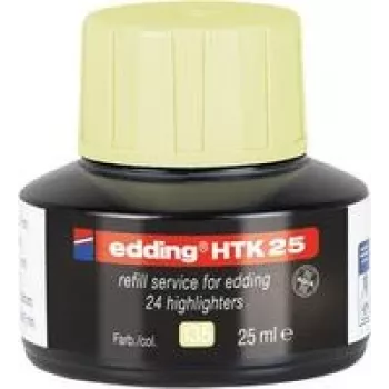 Inktnavulling Edding e-HTK25 geel voor Edding e-HTK25 marker, model 4-HTK25135