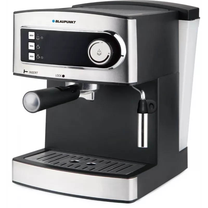 Blaupunkt CMP301 espressomachine, 15 bar, 1,6 l, zilver/zwart
