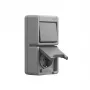 Schuko-stopcontact GIRA 417630, grijs, Schuko-type, 250 V, 16 A, tot 2 modules