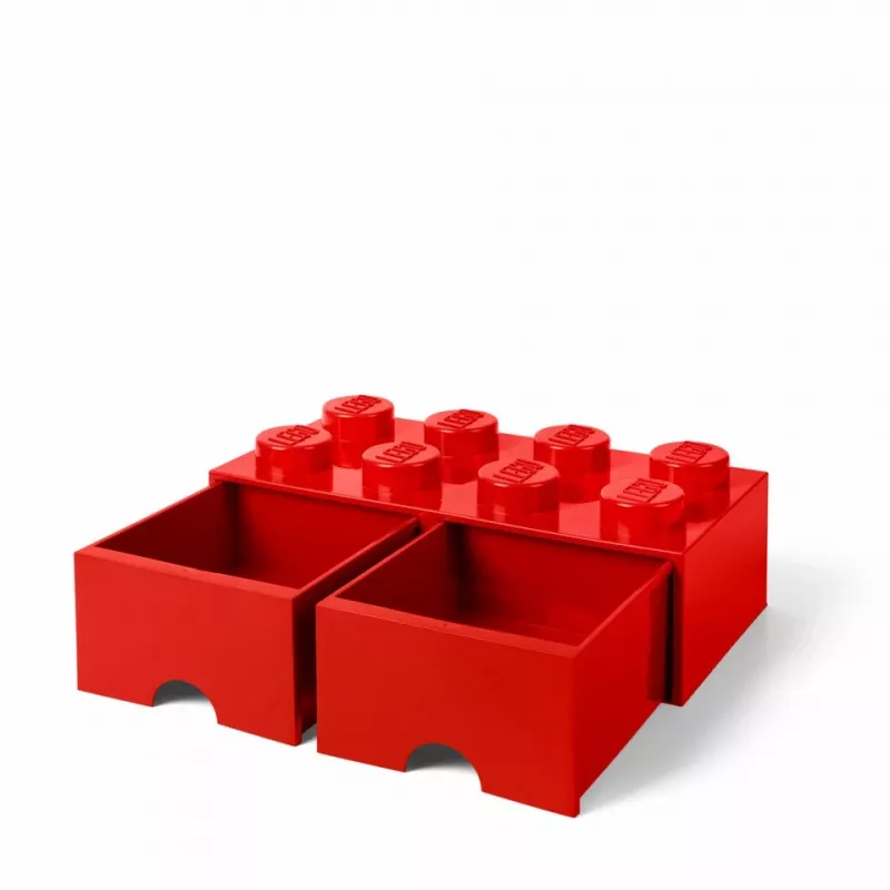 Room Copenhagen LEGO Brick Drawer 8 rood (40061730)