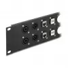 DeLOCK patchpanel-accessoire 88054 rackmontage 2U zwart